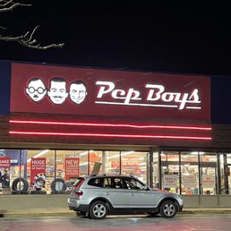 Exterior outside entrance of Pep Boys - Glen Burnie, Maryland Exterior outside entrance of Pep Boys - Glen Burnie, Maryland
