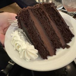 Triple chocolate cake....delicious!
