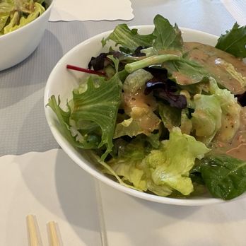 Fanta-Sea Grill - Complementary salad with sesame dressing - Seafood Near Me - South Pasadena, California Fanta-Sea Grill - Complementary salad with sesame dressing - Seafood Near Me - South Pasadena, California