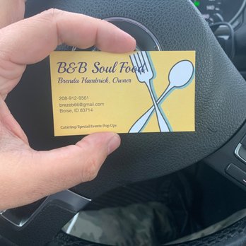 B&B Soul food - Business card - Caterers Near Me B&B Soul food - Business card - Caterers Near Me