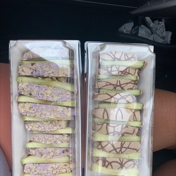 Dipped by Dee - Ube Mac nut and cookie butter - Desserts Near Me - Aiea, Hawaii