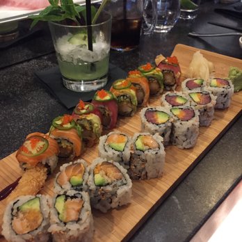 Karma - Concord - Rainbow Special Jalapeno and spicy maki rolls - Asian Fusion Near Me - Concord, Massachusetts