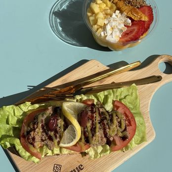 Toastique - Tuscan Tuna Toast and Mango Tango - Juice Bars & Smoothies Near Me - Austin, Texas