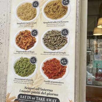 Pastasciutta - pasta options   m - Pasta Shops Near Me - Rome, RM