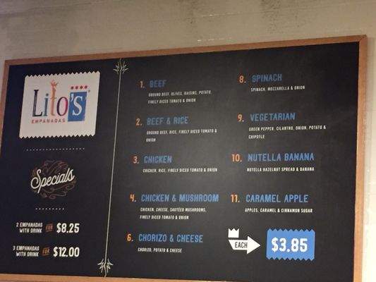 Lito's Empanadas - The Sterling Food Hall by null