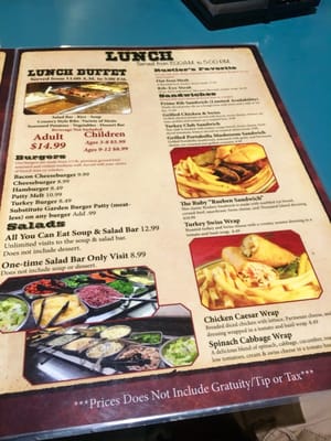 Menu photo 6 Ruby's Inn Restaurant Bryce Canyon, UT