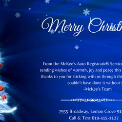 McKee's Auto Registration