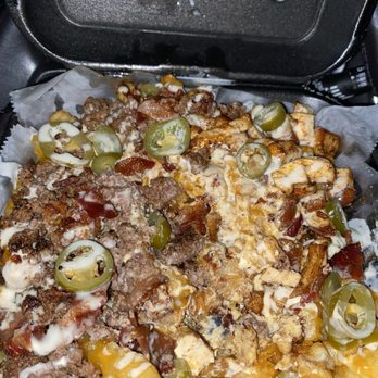 Battle Axe’s Feast - Locked and loaded fries- Battle Ax style - Burgers Near Me