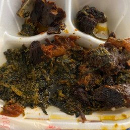 11. Fufu 13. Pounded Yam or plantain fufu with Egusi soup and choice of meat 11. Fufu 13. Pounded Yam or plantain fufu with Egusi soup and choice of meat