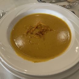 Carrot and ginger bisque