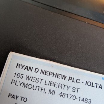 Nephew Law - Check was indeed in the mail! - Contract Law Near Me - Plymouth, Michigan Nephew Law - Check was indeed in the mail! - Contract Law Near Me - Plymouth, Michigan