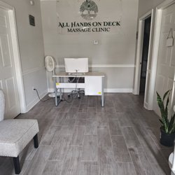 All hands on Deck Massage Clinic - Main lobby of All Hands On Deck Massage Therapy