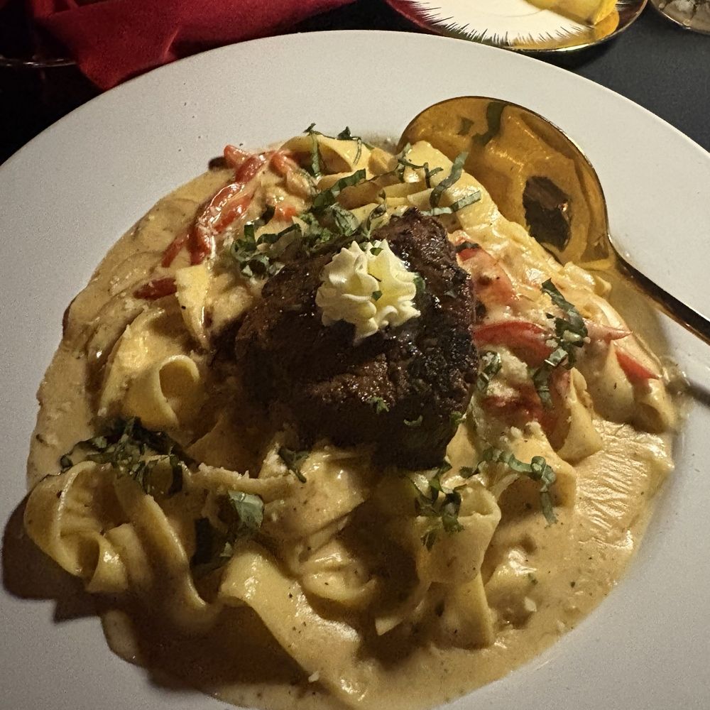 Huffmans Prime Steakhouse - Cajun Cream Pasta with Steak - Steakhouses Near Me - Parkersburg, West Virginia