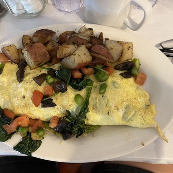 The Buttered Biscuit - Veggie omelette - New American Near Me - Bradley Beach, New Jersey