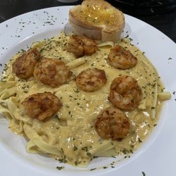 Top Notch Seafood & More - The Camp shrimp pasta