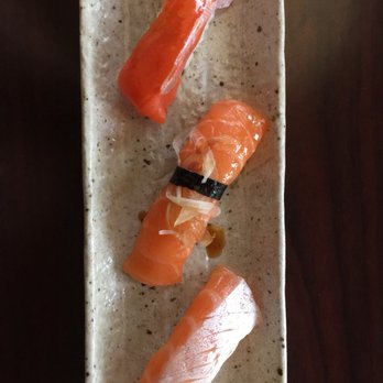 Shiro's - 3 types of salmon - Sushi Bars Near Me - Seattle, Washington