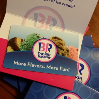 Baskin-Robbins - Gift cards - Ice Cream & Frozen Yogurt Near Me - Sun Valley, California Baskin-Robbins - Gift cards - Ice Cream & Frozen Yogurt Near Me - Sun Valley, California