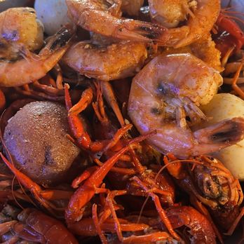 The Boat - Crawfish, shrimp and eggs - Seafood Near Me - Austin, Texas