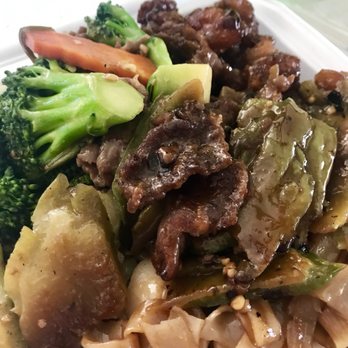 Asian Mix - 3 and. Beef and Brocolli, Pork Bitter Melon, Orange Chicken and Chow Fun $10 lunch - Fast Food Near Me - Honolulu, Hawaii