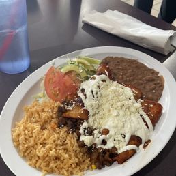 Red Beef Enchiladas