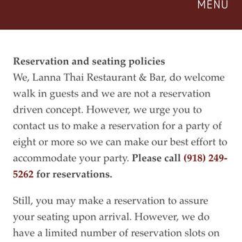 Lanna Thai Restaurant - Thai Near Me - Tulsa, Oklahoma Lanna Thai Restaurant - Thai Near Me - Tulsa, Oklahoma