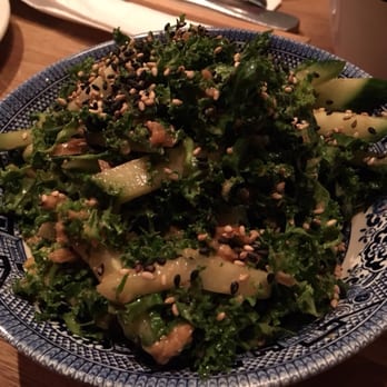 Shackfuyu - Kale and cucumber in sesame dressing - Japanese Near Me - London, XGL