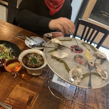 Le Coin - Oysters, French onion soup and salad - Seafood Near Me - Seattle, Washington Le Coin - Oysters, French onion soup and salad - Seafood Near Me - Seattle, Washington
