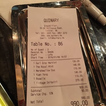 Quinary - Cocktail Bars Near Me - Hong Kong, HK