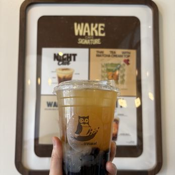 Wake Cafe - Lychee Crush Oolong - Bubble Tea Near Me - Upland, California Wake Cafe - Lychee Crush Oolong - Bubble Tea Near Me - Upland, California