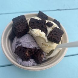 Vegan Blueberry Lavender Ice Cream