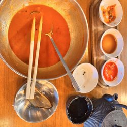 Ajumma Korean - 완뽕 with rice!!