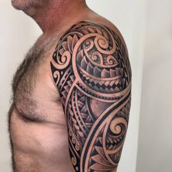 Lions Den Tattoo Studio - Polynesian tattoo from Peralta