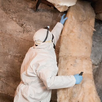Crawl Pros - We remove any existing old insulation. This piece contains a few rat droppings. - Insulation Installation Near Me Crawl Pros - We remove any existing old insulation. This piece contains a few rat droppings. - Insulation Installation Near Me