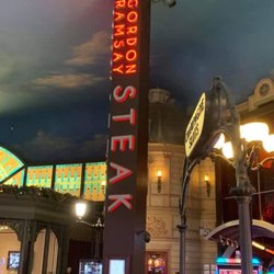 Happy Gal Travels - Penn & Teller @ Gordon Ramsay Steakhouse in Vegas. CLIENTS 10 YEAR REVISIT ANNIVERSARY TRIP.