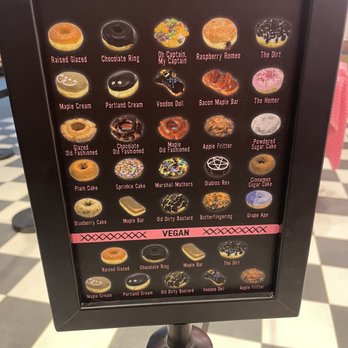 Voodoo Doughnut - Inside they do have vegan doughnuts - Donuts Near Me - Denver, Colorado Voodoo Doughnut - Inside they do have vegan doughnuts - Donuts Near Me - Denver, Colorado