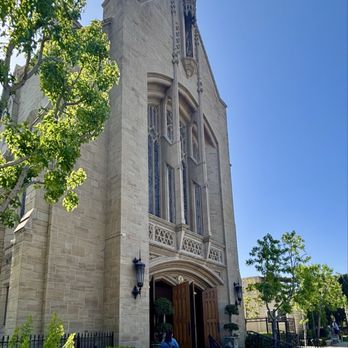 St Brendan Church - Front of the church facing Van Ness Ave - Churches Near Me - Los Angeles, California