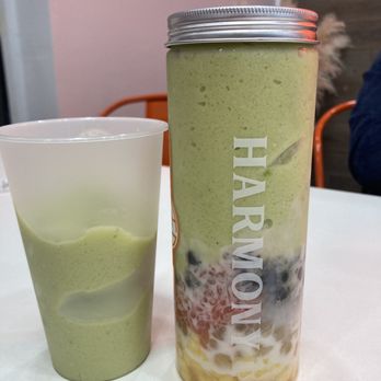 Harmony Tea Shoppe - Avocado Pomelo Mango Sago - Bubble Tea Near Me - Rancho Cucamonga, California