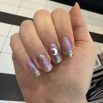 NT Nails - NT nails celestial design - Nail Salons Near Me - Emeryville, California NT Nails - NT nails celestial design - Nail Salons Near Me - Emeryville, California