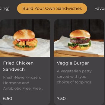 Come Back Shack - Fried Chicken Sandwich and Veggie Burger menu image - Burgers Near Me - Boone, North Carolina Come Back Shack - Fried Chicken Sandwich and Veggie Burger menu image - Burgers Near Me - Boone, North Carolina