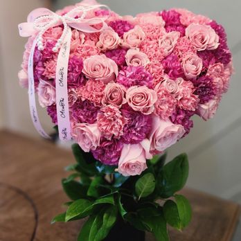 Azuthi Floral Designs - Standing heart arrangement - Flowers & Gifts Near Me - vallejo, California
