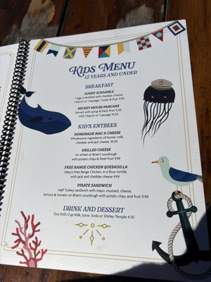 Menu photo 3 Blue Sky Bistro Morro Bay, CA