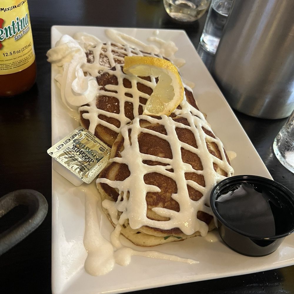 Port & Park - Lemon Ricotta Pancakes - New American Near Me - Chicago, Illinois Port & Park - Lemon Ricotta Pancakes - New American Near Me - Chicago, Illinois