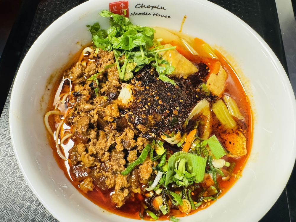 Food from Chopin Noodle House