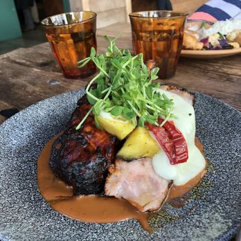 Campfire - Pork chop dish - New American Near Me - Carlsbad, California