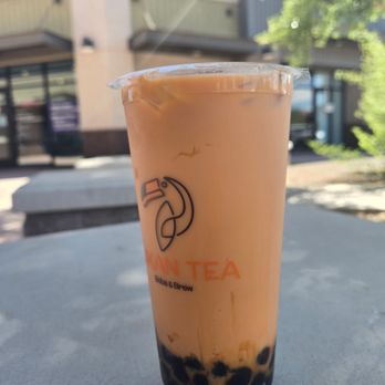 Tukan Tea - Jaguar Milk Tea - 3.5/10 It's the thai tea, but has black tea in it too. In my opinion it tasted bland and watered down. - Bubble Tea Near Me - Gilbert, Arizona
