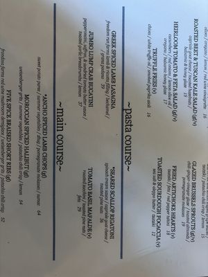 Menu photo 2 The Fat Lamb Louisville, KY Menu photo 2 The Fat Lamb Louisville, KY