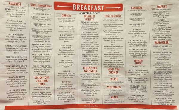Menu photo 3 The Hen and The Hog Boca Raton, FL Menu photo 3 The Hen and The Hog Boca Raton, FL