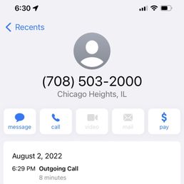 I did call that night. Talked to employee for eight minutes.