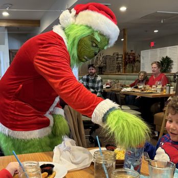 Fire At The Ridge - A surprise visit from the Grinch! - New American Near Me - Middlefield, Connecticut Fire At The Ridge - A surprise visit from the Grinch! - New American Near Me - Middlefield, Connecticut