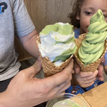 Nana's Green Tea - Green tea and vanilla green tea swirl - Desserts Near Me - Bellevue, Washington